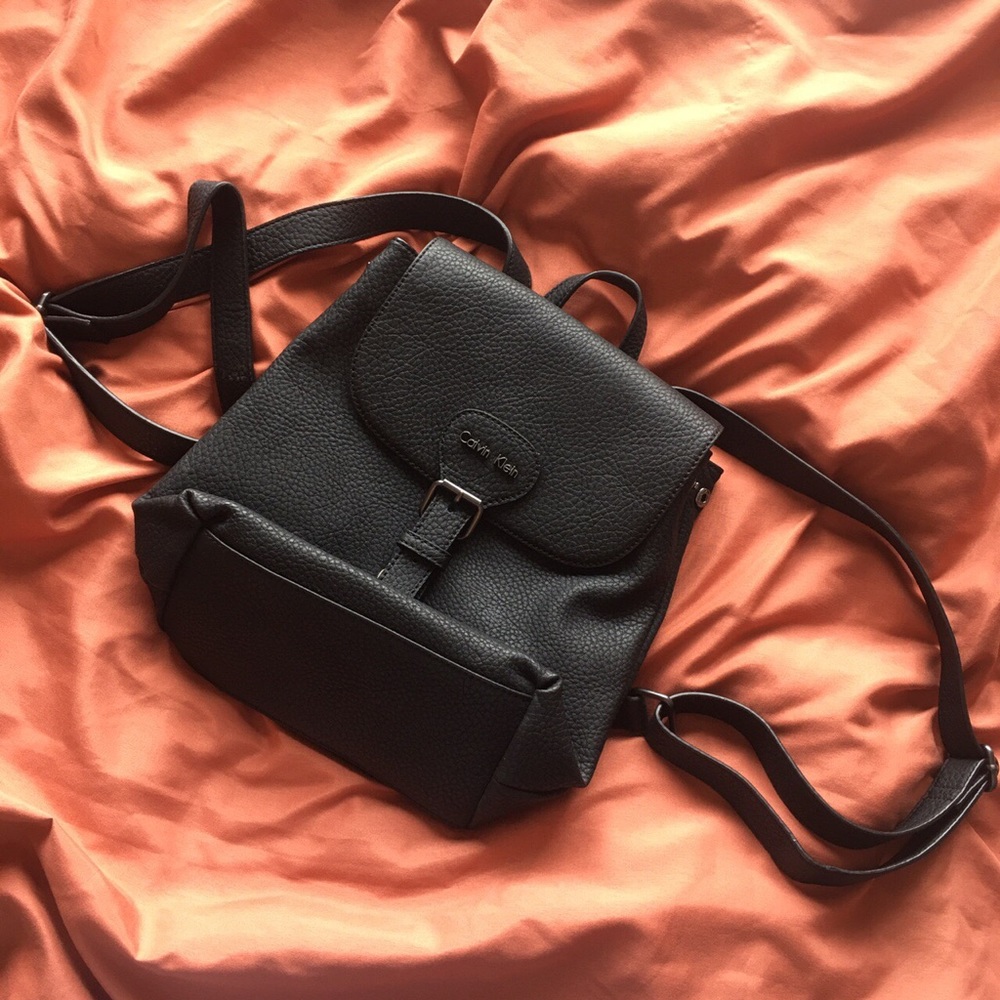 Calvin Klein Mini Leather Backpack